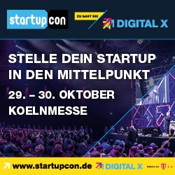 StartupCon 2019 – dieses Jahr Teil der DIGITAL X 2019