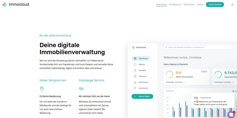 immocloud – Deine digitale Immobilienverwaltung