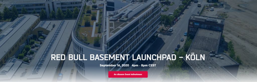 RED BULL BASEMENT LAUNCHPAD – KÖLN am 16.09.2020