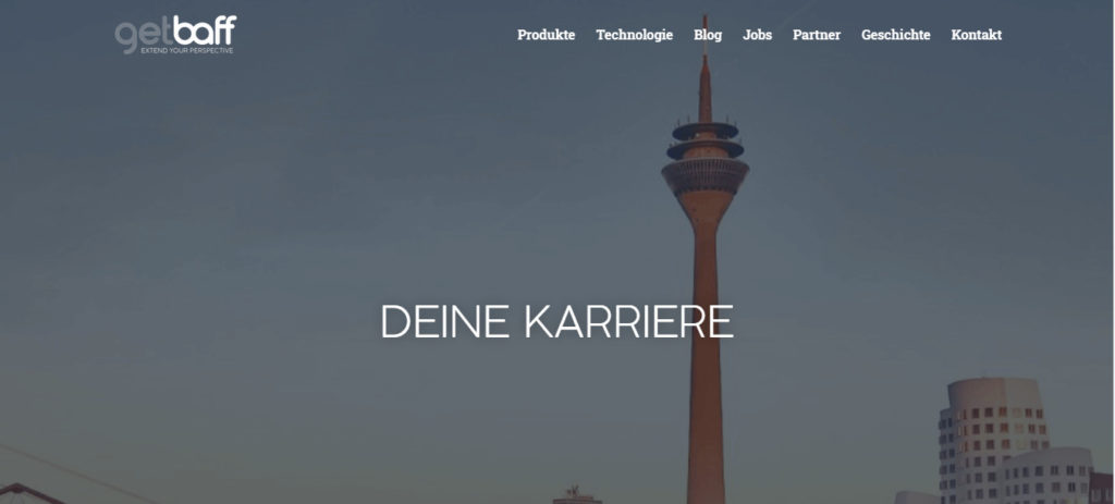 getbaff im Employer Portrait