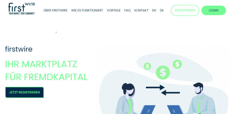 firstwire erweitert seinen digitalen Marktplatz um Immobilienfinanzierungen